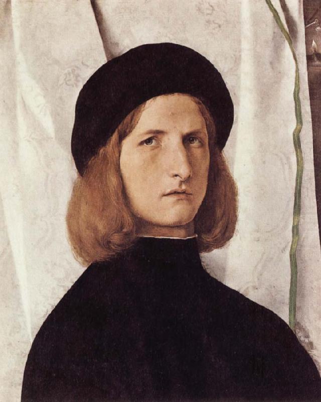 Lorenzo Lotto Portrait of a Young Man china oil painting image